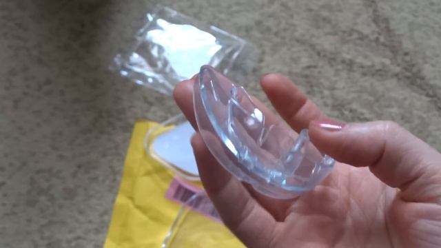 Посылка с алиэкспресс. Ортодонтические капы для зубов смотреть онлайн