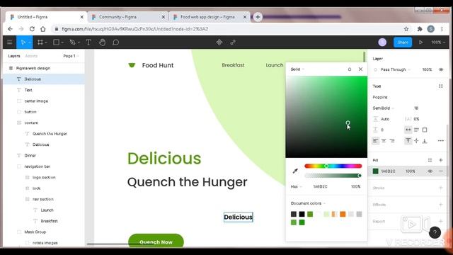 Figma Web Design смотреть онлайн