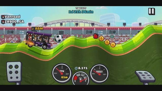 Hill Climb Racing 2 - The Crossed Wires Team Event (Gameplay) смотреть онлайн
