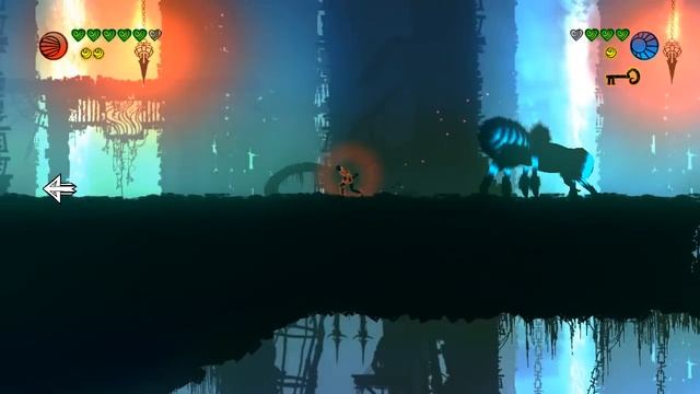 ВСЕ НЕ КАК У ЛЮДЕЙ - Outland Прохождение #5 [Кооперативный Инди платформер] смотреть онлайн