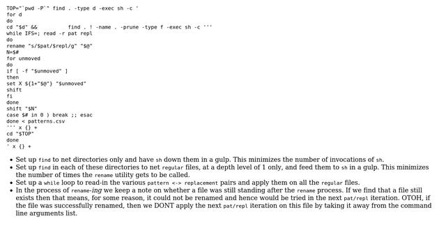 Unix & Linux: Recursively rename files by using a list of patterns and replacements (4 Solutions!!) смотреть онлайн