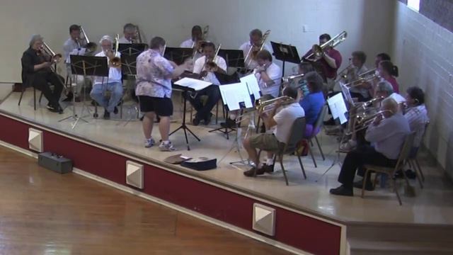 Moravian Trombone Choir plays Go Not Far From Me O God - Zingarelli смотреть онлайн