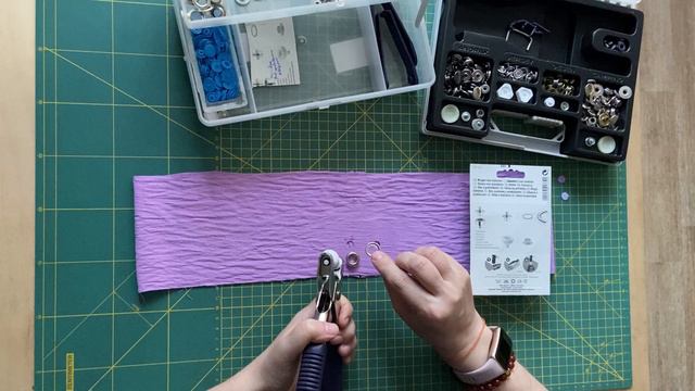 Устанавливаем люверсы смотреть онлайн