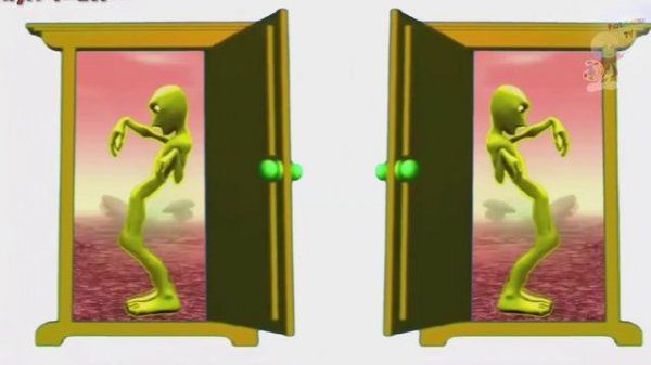 Тук-тук-тук Кто там ?! оооо это же танцующий инопланетянин