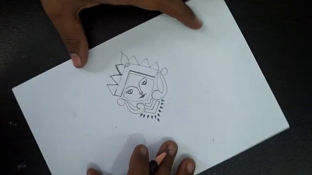 Maa Durga Pencil Sketch || Simple Durga Drawing || Easy Drawing Of Durga Puja Festival || Navratri смотреть онлайн