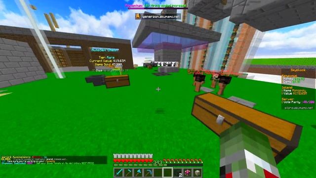 Spending BILLIONS on our AUTO-SPAWNER FARM | Minecraft SKYBLOCK SERVER #16 смотреть онлайн