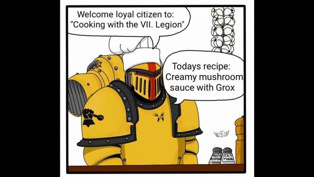 Cooking with the Imperial Fists: Mushroom Sauce | Warhammer 40k Comic Dub смотреть онлайн