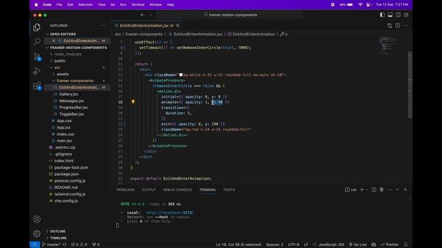 Keyframes using Framer motion | Part - 3 смотреть онлайн