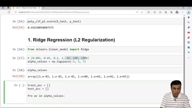 63 - Lab 25 - Ridge Regression (L2 Regularization) смотреть онлайн