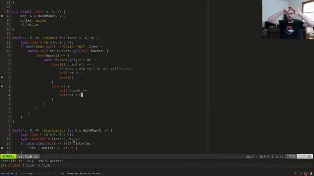 Live coding a linked hash map in Rust смотреть онлайн