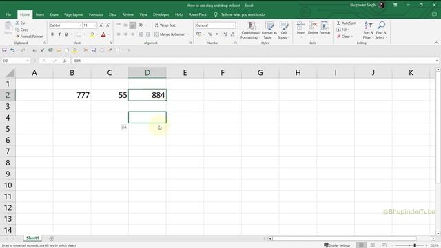 How to drag and drop cell in Excel смотреть онлайн