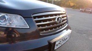 INFINITI FX35. Обзор INFINITI FX35 2007 г/в. Личный опыт.