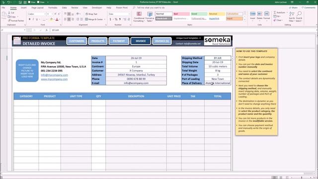 Proforma Invoice Template | How to Create Proforma in Excel смотреть онлайн