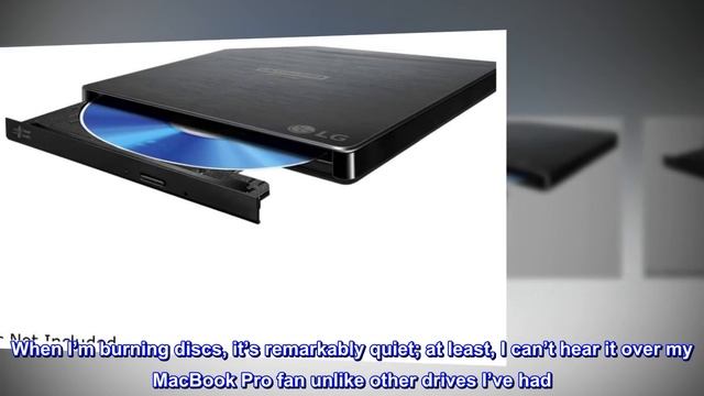 LG Electronics Ultra Slim Portable Blu-ray/DVD Writer Optical Drive - BP60NB10 смотреть онлайн