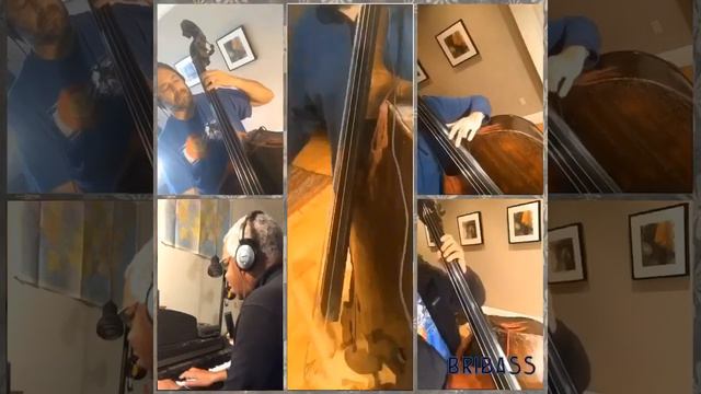 'In A Sentimental Mood' by Duke Ellington Arrangement for 4 double basses & piano by Brian Glassman смотреть онлайн