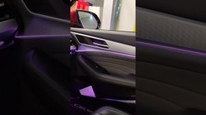 Полный обзор установленной ambient подсветки салона в Haval F7