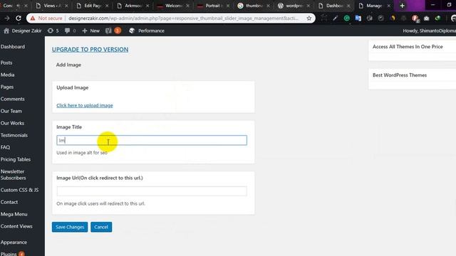 thumbnail image slider Wordpress Plugin смотреть онлайн
