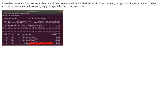Unix & Linux: What are these processes used by the GPU that appear when I run nvidia-smi? смотреть онлайн