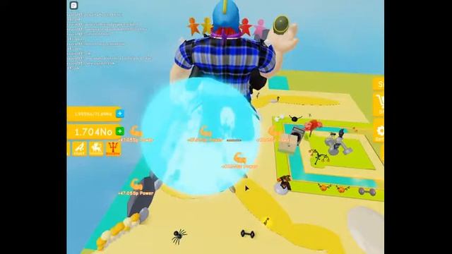 КАЧАЮСЬ АФК В ЛИФТИНГ СИМУЛЯТОР| AFK GRINDING LIFTING SIMULATOR ROBLOX| смотреть онлайн