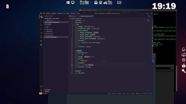 Usare Drupal 9 con docker - parte 1 - italiano смотреть онлайн