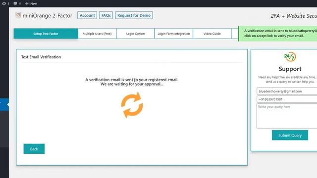How to setup Email Verification method into WordPress Two Factor Authentication (2FA) Plugin? смотреть онлайн