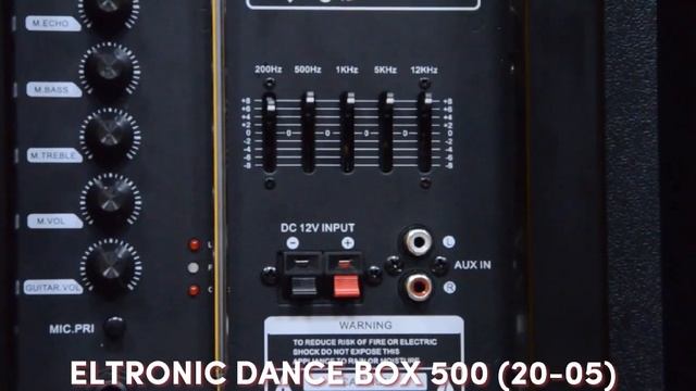 Колонка ELTRONIC DANCE BOX 500 (20-05) смотреть онлайн