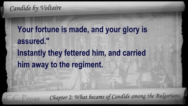 Chapter 02 - Candide by Voltaire - What became of Candide among the Bulgarians смотреть онлайн