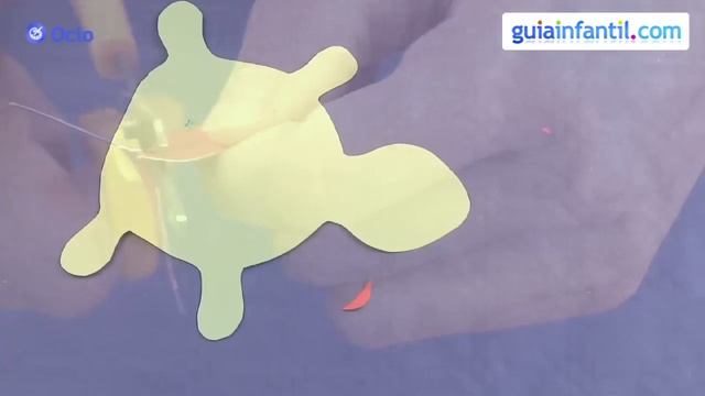 Tortuga hecha con huevera. Manualidad reciclada