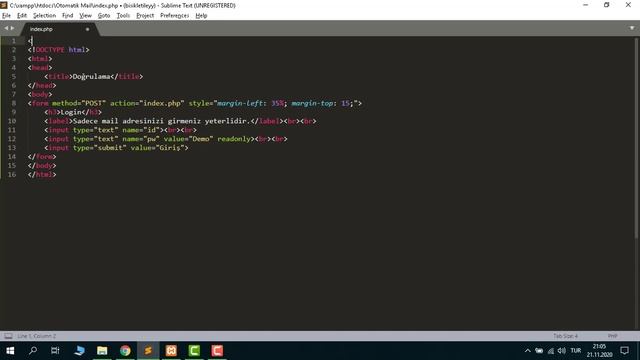 Php ile Mail Doğrulama Sistemi || SMTP ile 2 Aşamalı Doğrulama Sistemi смотреть онлайн