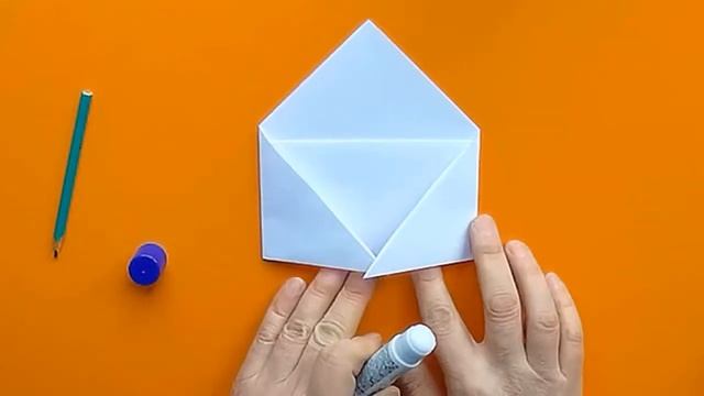 Как сделать КОНВЕРТ из бумаги а4 ОРИГАМИ Конверт своими руками поделки из бумаги самодельный конвер