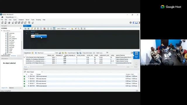 LECTURE 9: INTRODUCTION TO SQL WORKBENCH & DATA || November 4, 2023 || Digital Skills смотреть онлайн