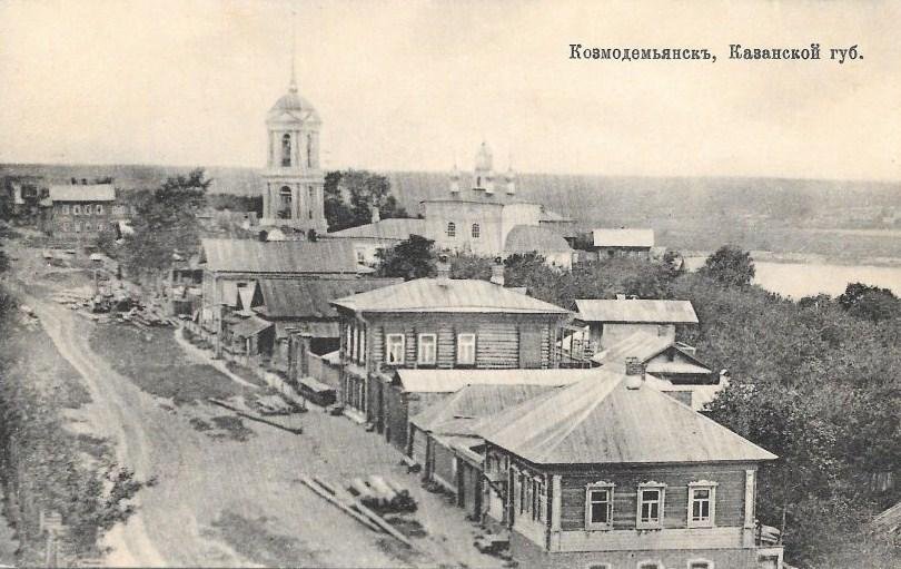 Козьмодемьянск на старых фотографиях. Виртуальное путешествие по Козьмодемьянску начала ХХ-го века. смотреть онлайн