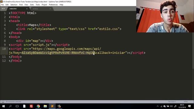 API GOOGLE MAPS EN 10 LINEAS CON JAVASCRIPT смотреть онлайн