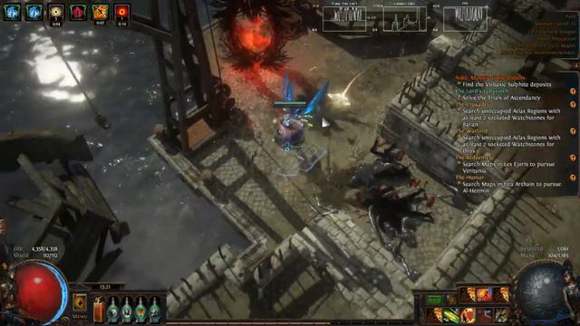 PoE - Volatile Dead/Detonate Dead Spellslinger Lag смотреть онлайн