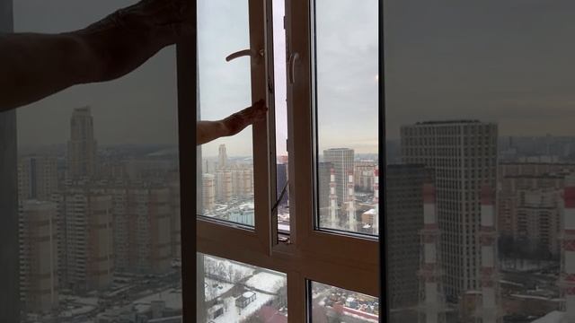 Блокиратор открывания окна скрытый с фиксатором на пластиковое окно (защита от детей). смотреть онлайн