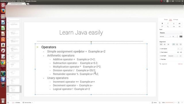 Java Operators in Tamil | Java Operators with Examples in Tamil смотреть онлайн