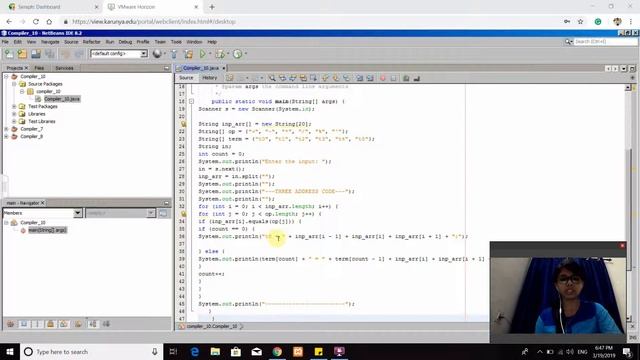 Intermediate Code Generator in Compiler using JAVA смотреть онлайн