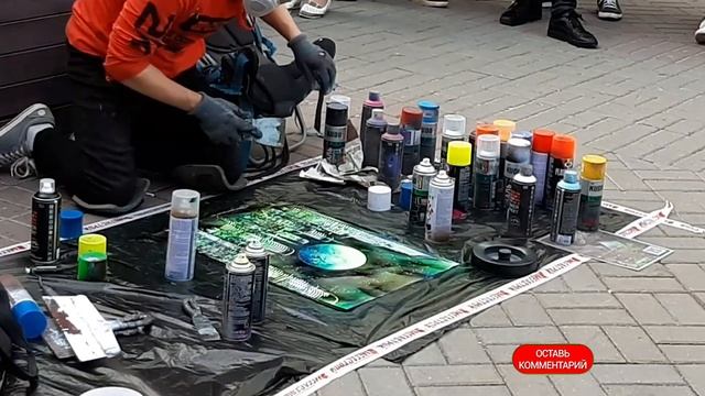 Казань, Spray Art. Kazan #спрейарт# смотреть онлайн