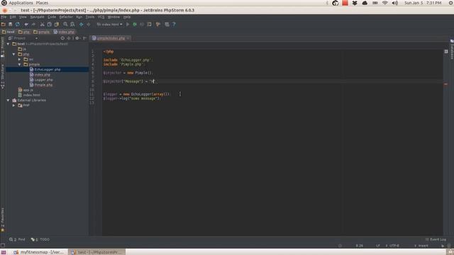 Pimple: PHP Dependency Injection Container смотреть онлайн