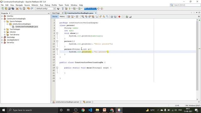 Tutorial-14 by Singh Mam | OOP | Constructor Overloading | Java tutorial for beginner in hindi???? смотреть онлайн