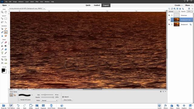 Photoshop Elements 2023 What's New Feature Moving Elements смотреть онлайн