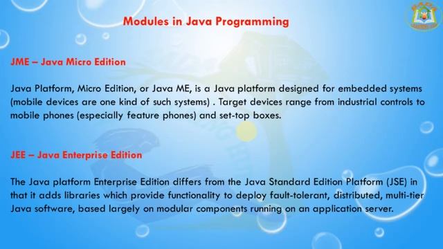 Lesson - 01 : J2EE Basics - Modules in Java Programming смотреть онлайн