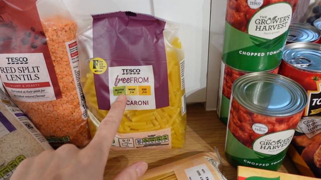 BIG TESCO WEEKLY FOOD HAUL £75+ | Family Of 4 Tesco Grocery Haul | Plus Buying Gluten Free Items смотреть онлайн