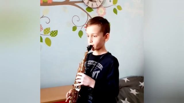 Аллегретто на саксофоне сопрано, В.Моцарт смотреть онлайн