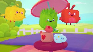 Мультсериал Четверо в кубе в эфире канала Карусель