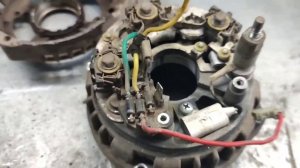 Ремонт генератора ВАЗ 2114, замена ротора