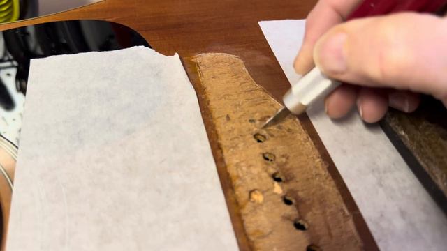 Guitar Repair: Bridge Removal ** Fixing Up An Old Takamine GS330S смотреть онлайн