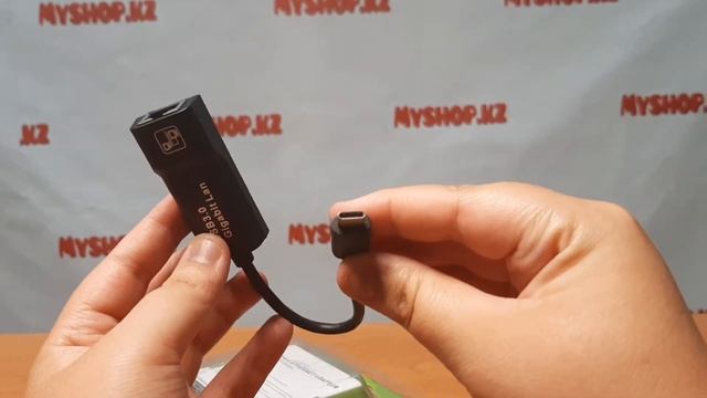 Переходник с USB Type-C на LAN RJ45 (Ethernet 1 Gigabit, USB 3.0) смотреть онлайн