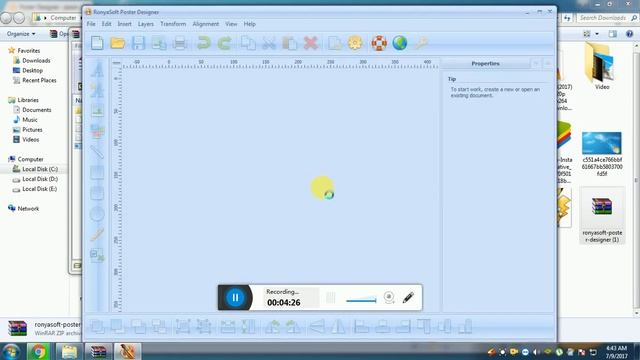 how to make templates in RonyaSoft Poster Designer смотреть онлайн