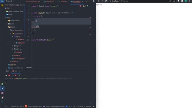 Full-Stack CMS #3 Sign-Up Layout - React.js+Typescript,Chakra UI | Express+Typescript, MongoDB смотреть онлайн